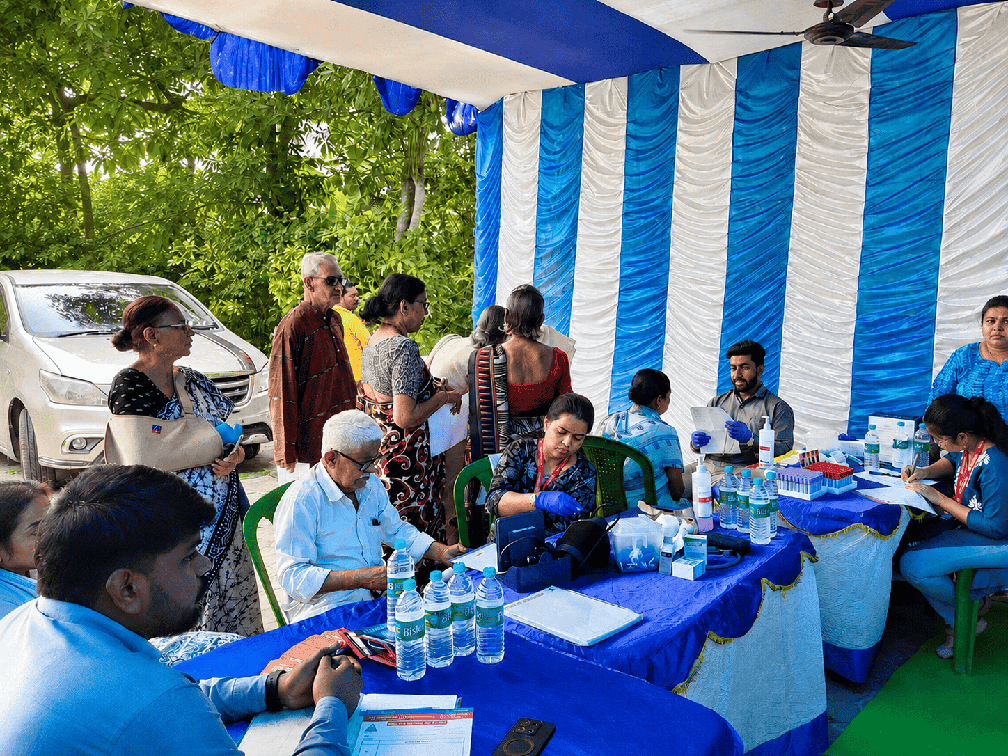 Healthcare support for senior residents